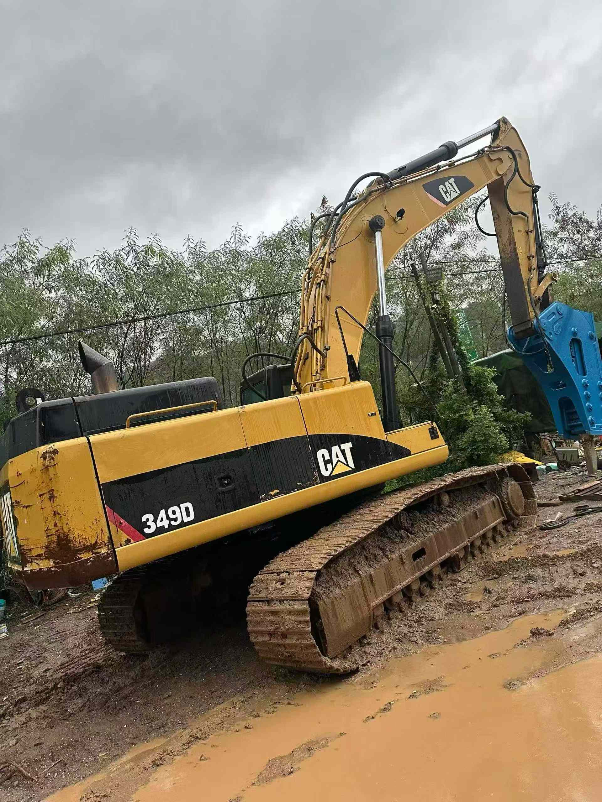 Used Caterpillar 349FL Excavator 2012 Model