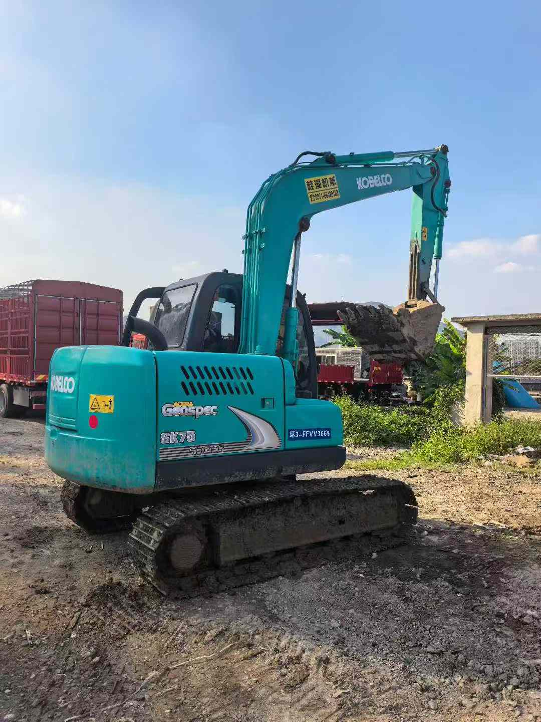 Used Kobelco SK75 Excavator 2021 Model / 6