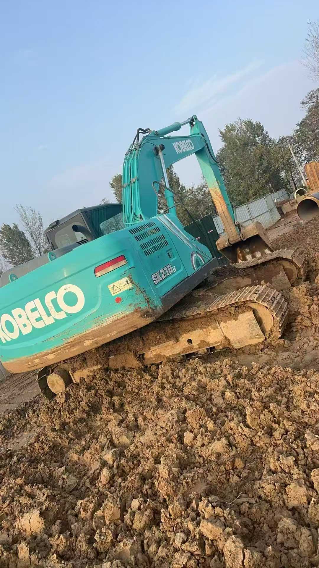 Used Kobelco SK210 Excavator 2017 Model / 4