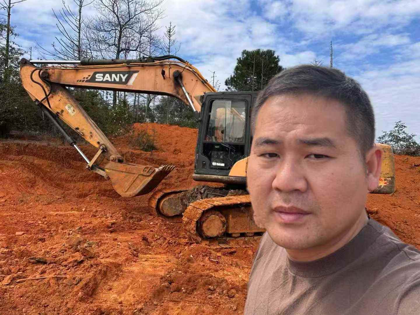 Used Sany SY215C-9 Excavator 2014 Model