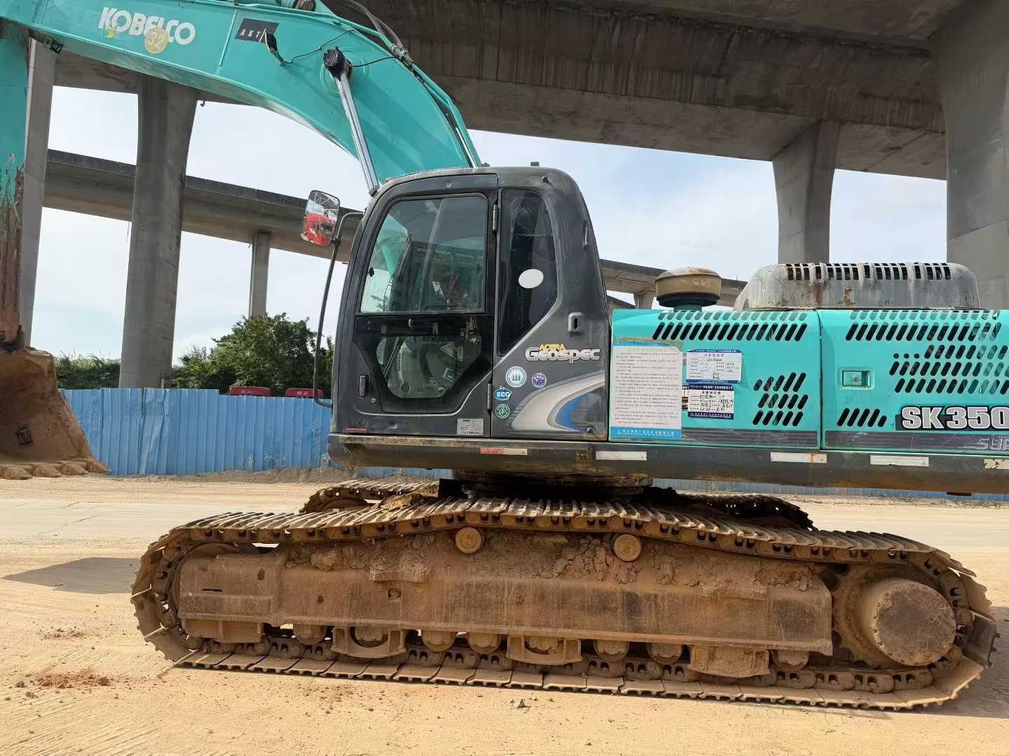 Used Kobelco SK350-8 Excavator 2016 Model / 4