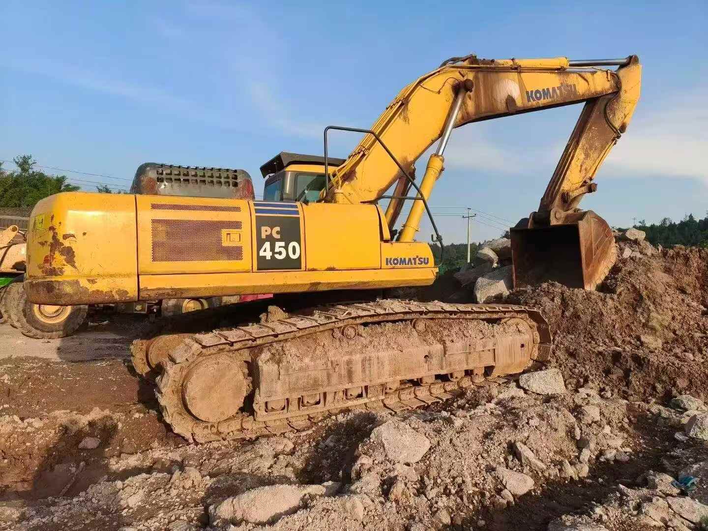 Used Komatsu PC450 Excavator 2016 Model
