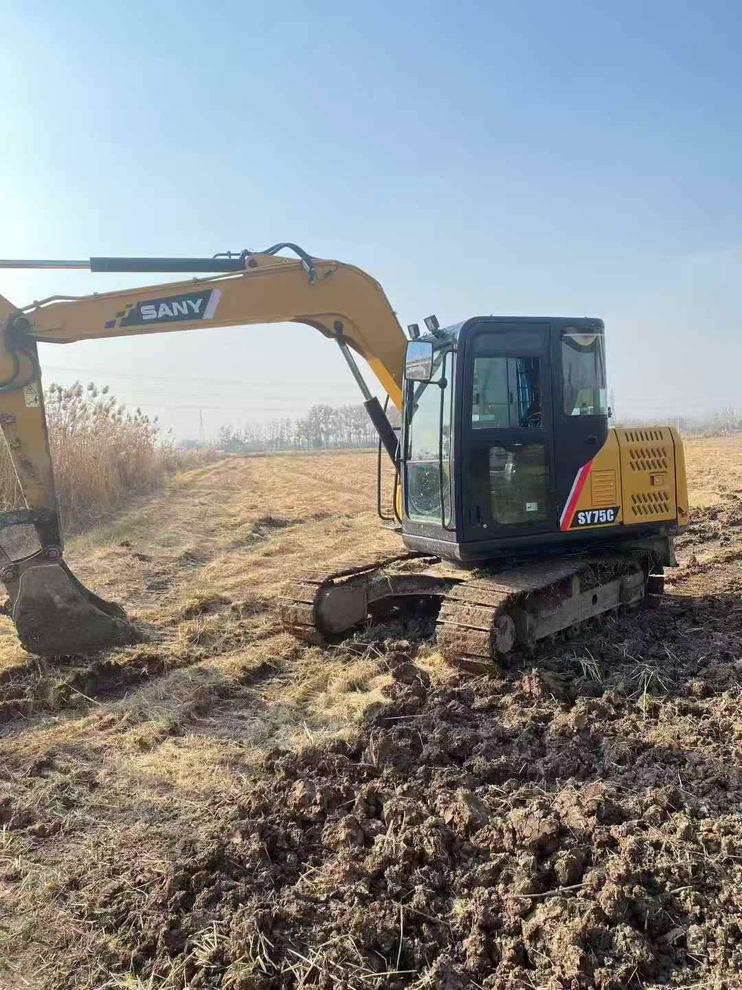 Used Sany SY75 Excavator 2020 Model