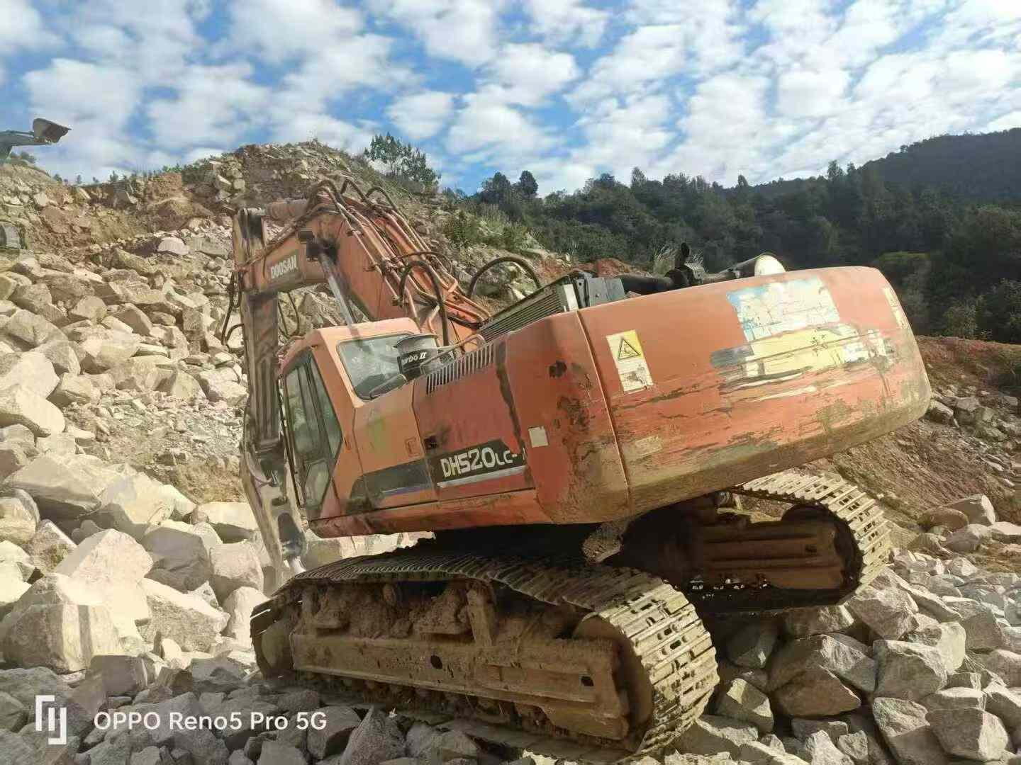 Used Doosan DX500 Excavator 2016 Model