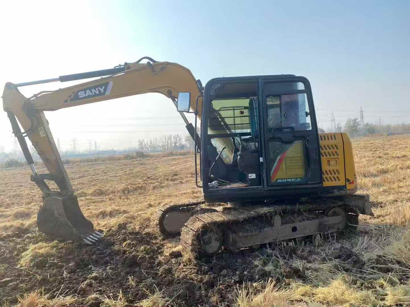 Used Sany SY75 Excavator 2020 Model / 3