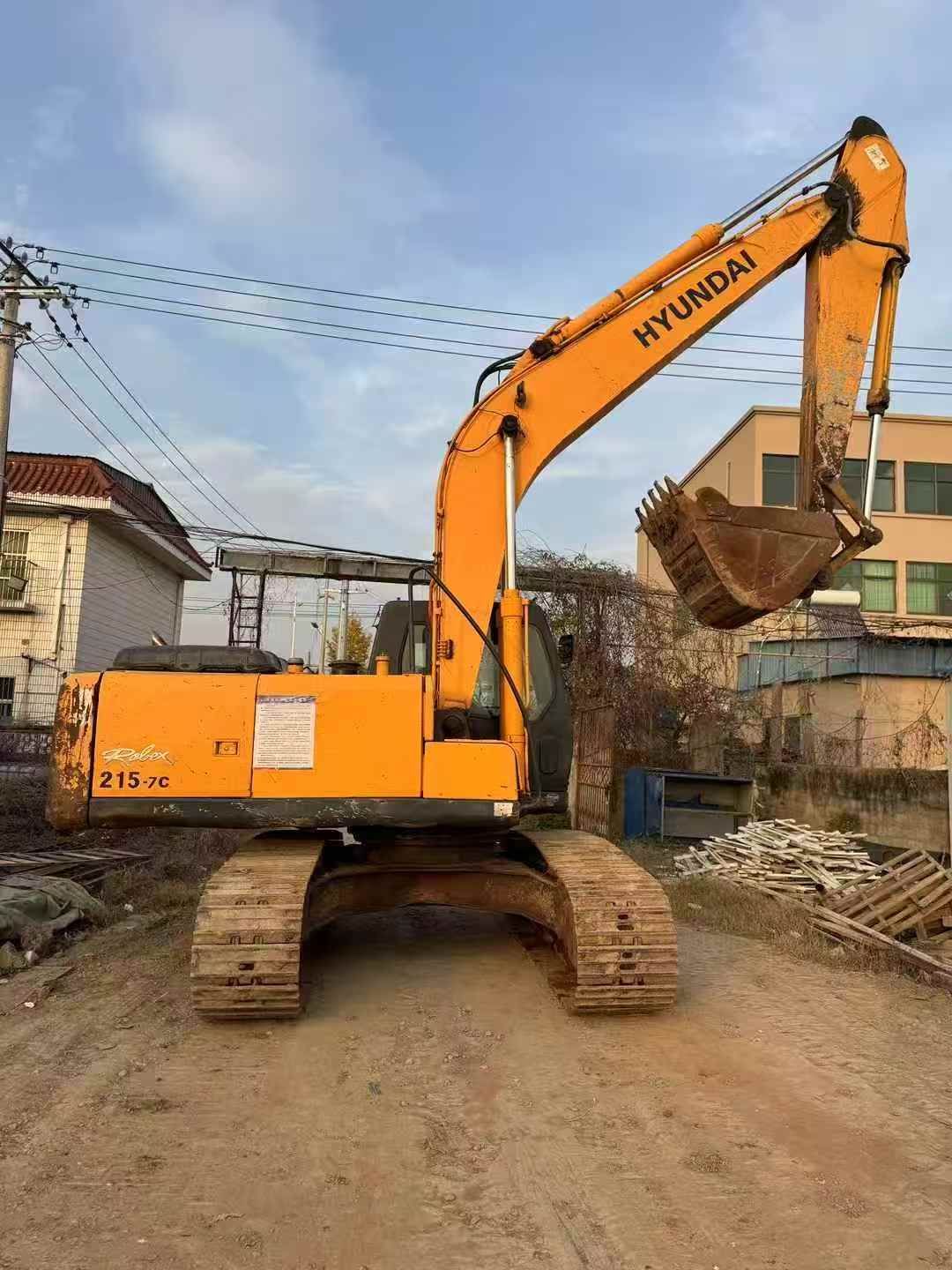 Used Hyundai R215-7C Excavator 2014 Model / 2