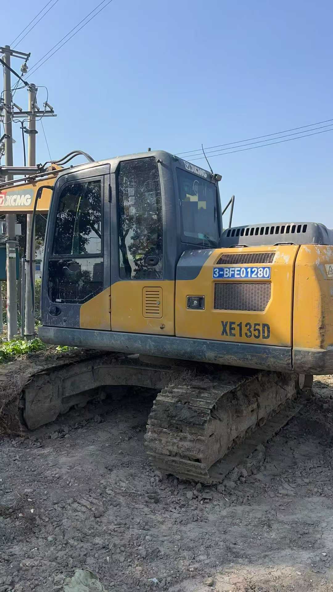 Used XCMG XE135GA Excavator 2021 Model