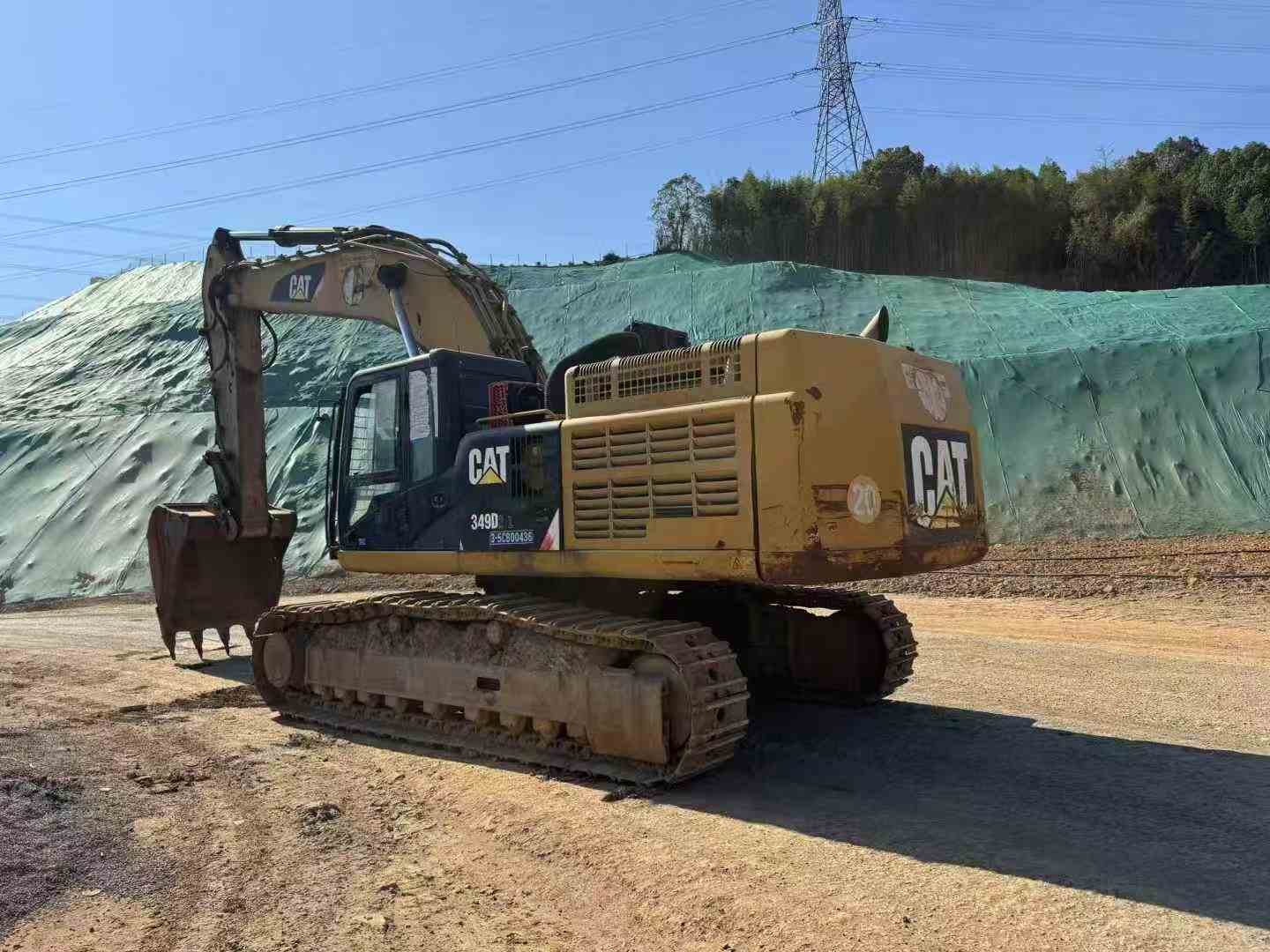 Used Caterpillar 349FL Excavator 2018 Model