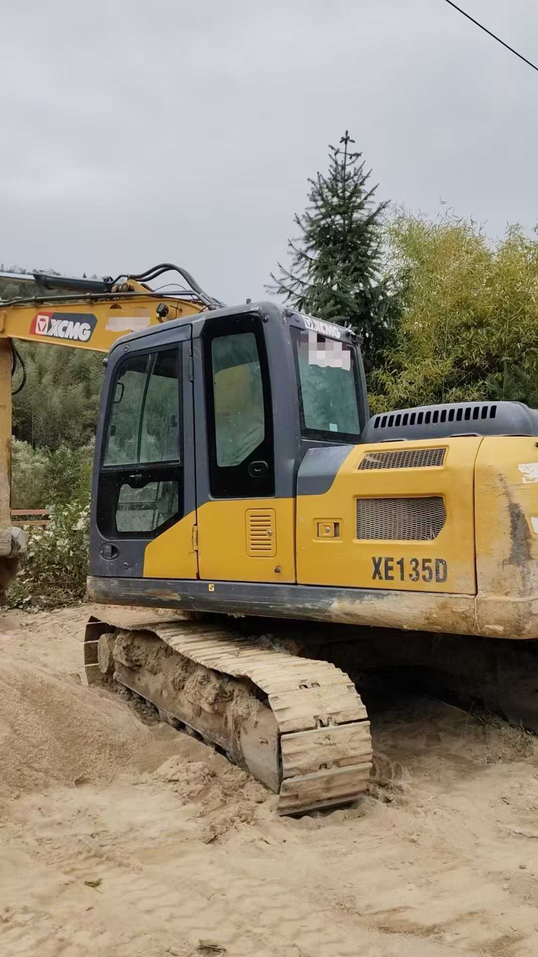 Used XCMG XE135GA Excavator 2021 Model / 7