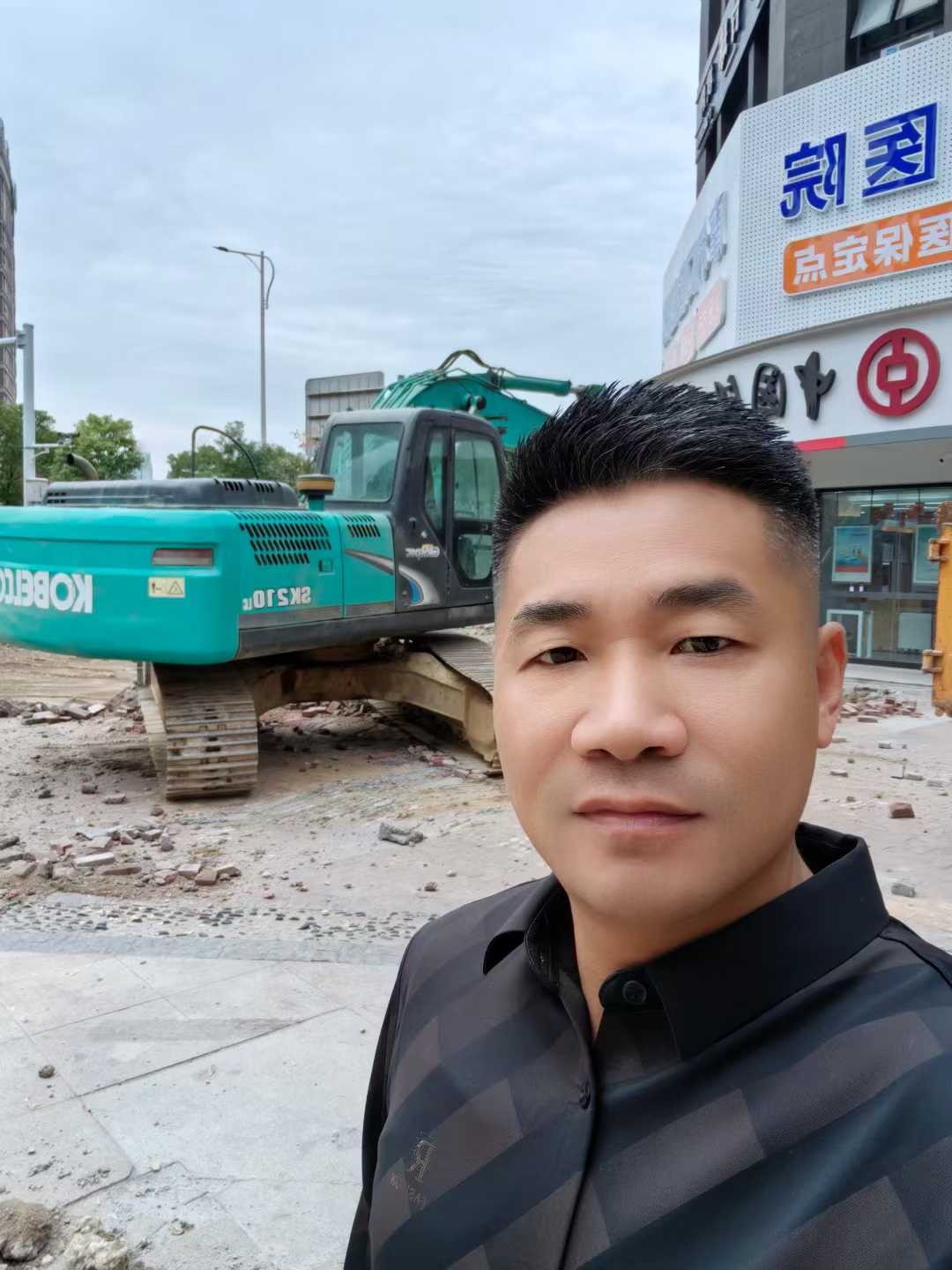 Used Kobelco SK210 Excavator 2014 Model