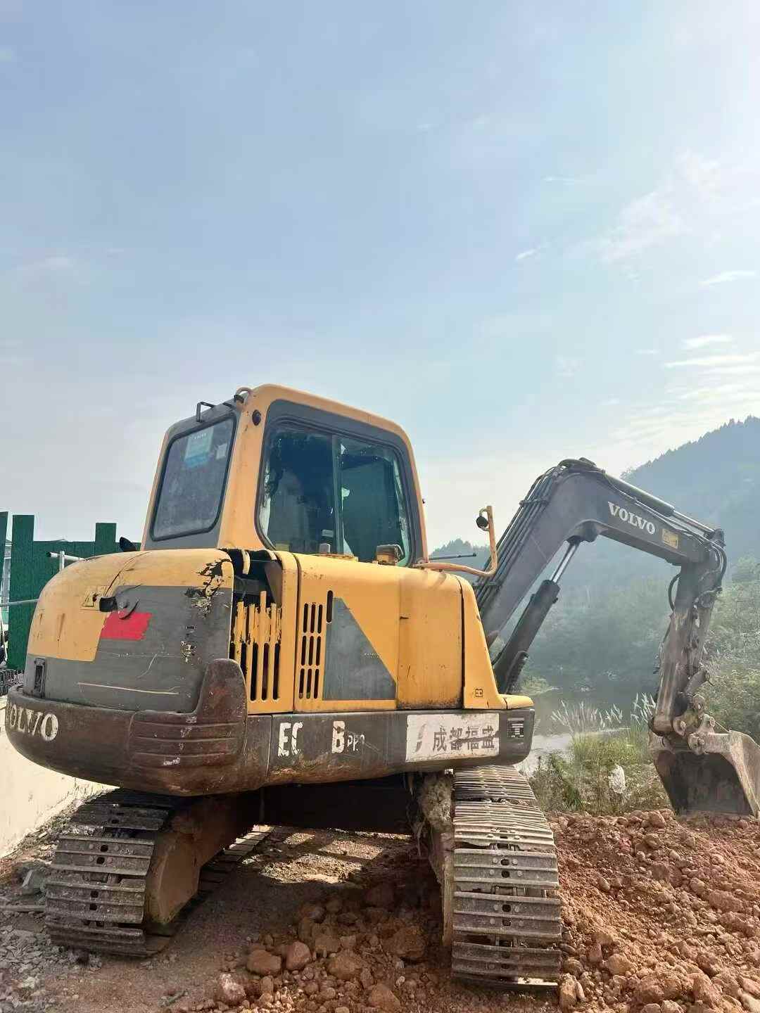 Used Volvo EW55 Excavator 2016 Model