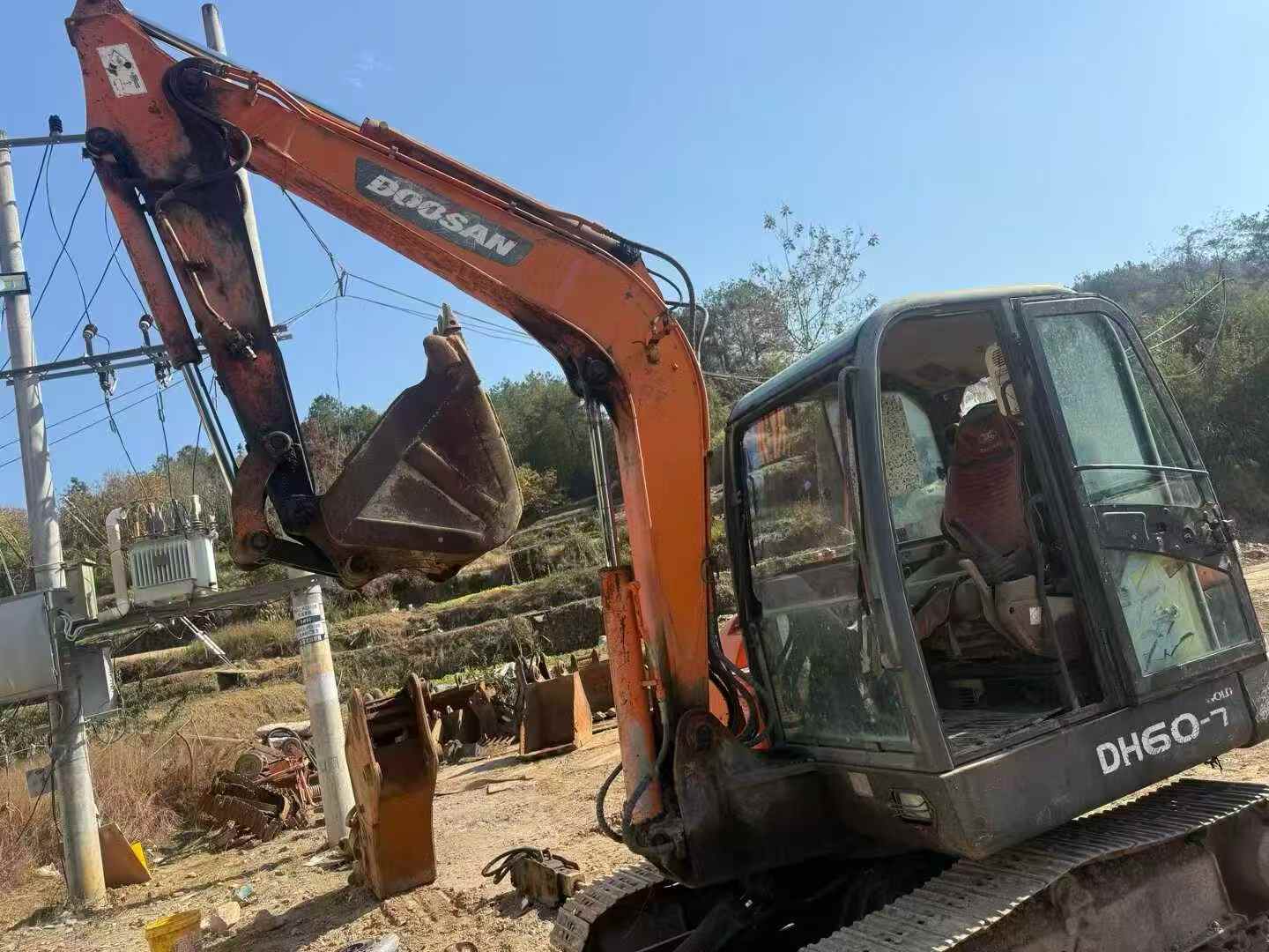 Used Doosan DX60 Excavator 2016 Model / 7