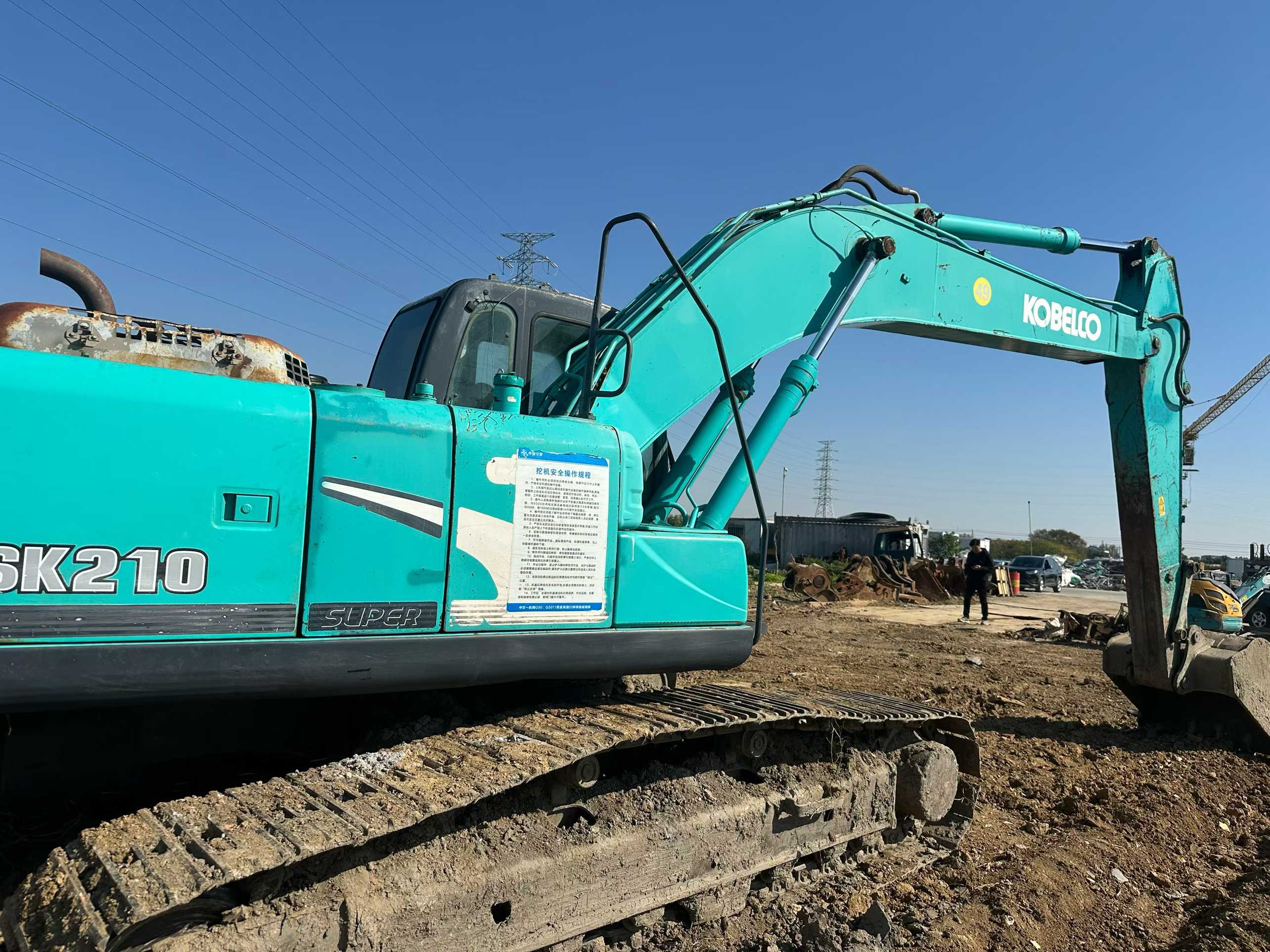 Used Kobelco SK210 Excavator 2010 Model / 4