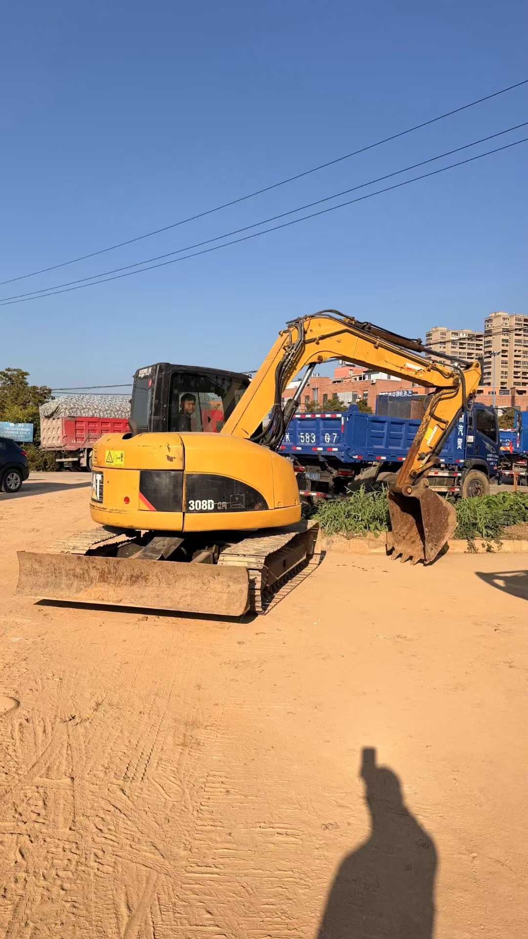 Used Caterpillar 308D Excavator 2016 Model / 3