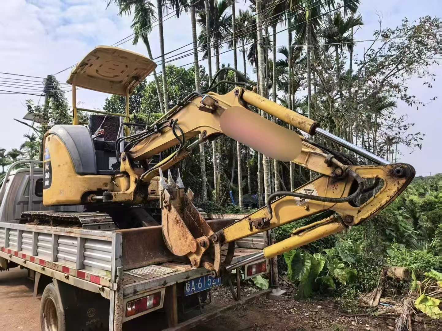 Used Komatsu PC30MRx Excavator 2016 Model