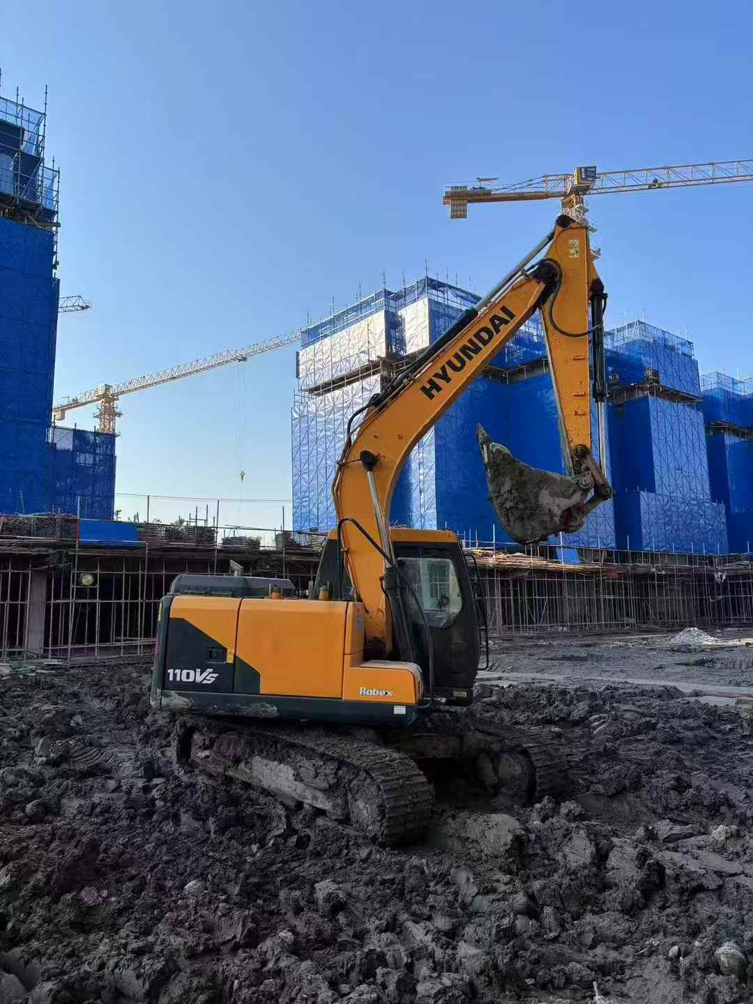 Used Hyundai R110VS Excavator 2019 Model