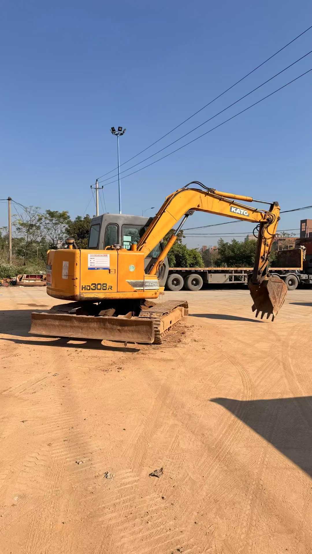 Used Kato HD308R Excavator 2016 Model