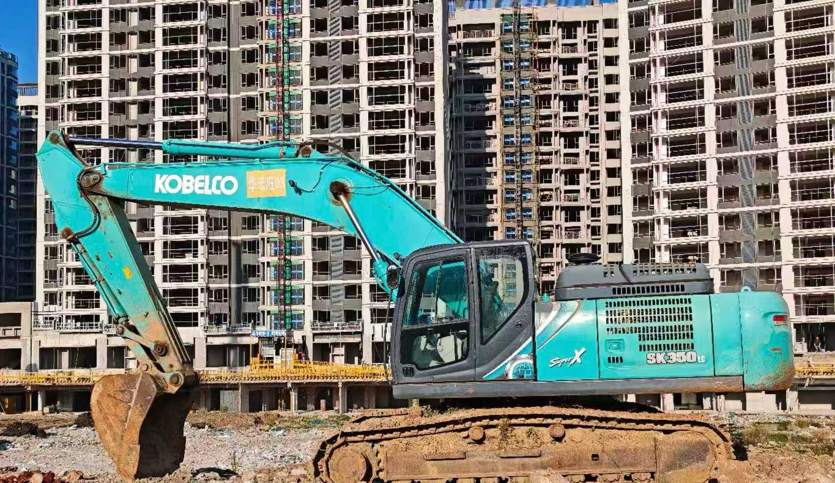 Used Kobelco SK350LC-10 SuperX Excavator 2016 Model