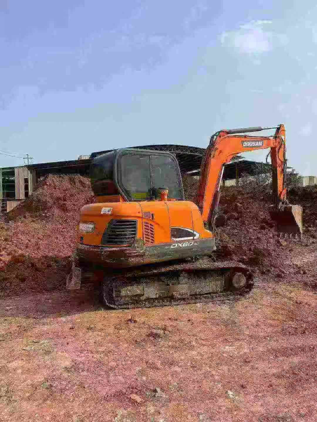 Used Doosan DX55W Excavator 2018 Model