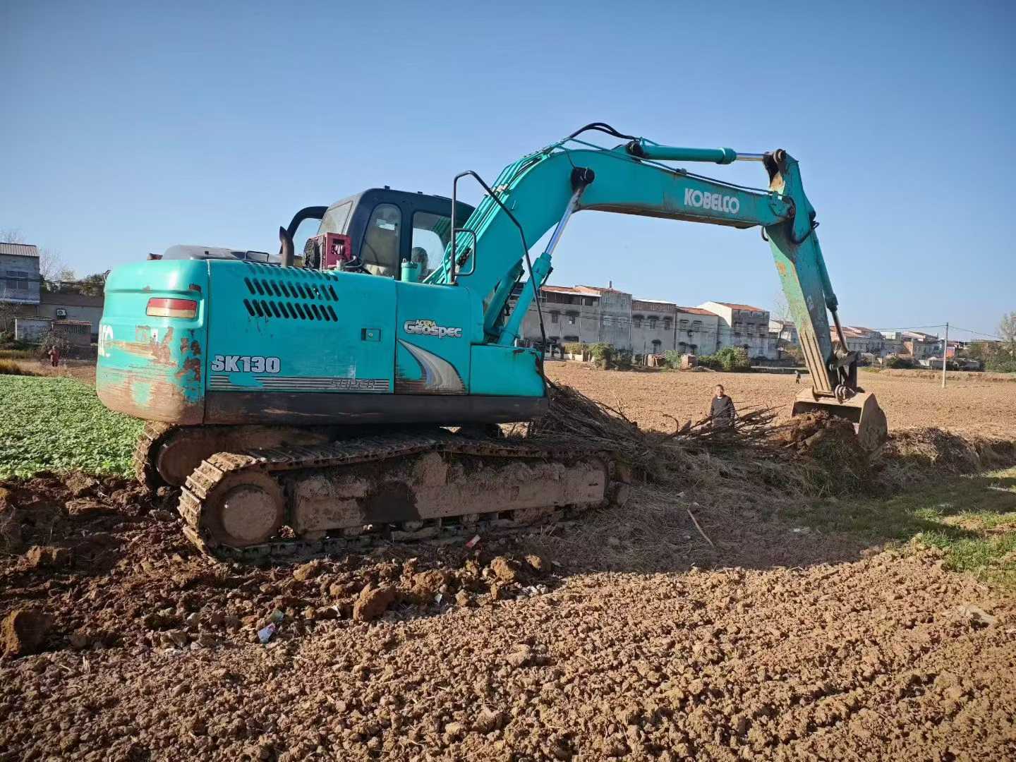 Used Kobelco SK130 Excavator 2018 Model / 4