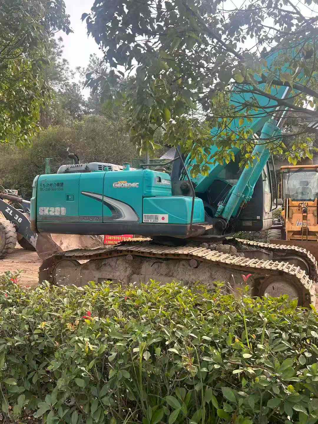 Used Kobelco SK200 Excavator 2018 Model / 4