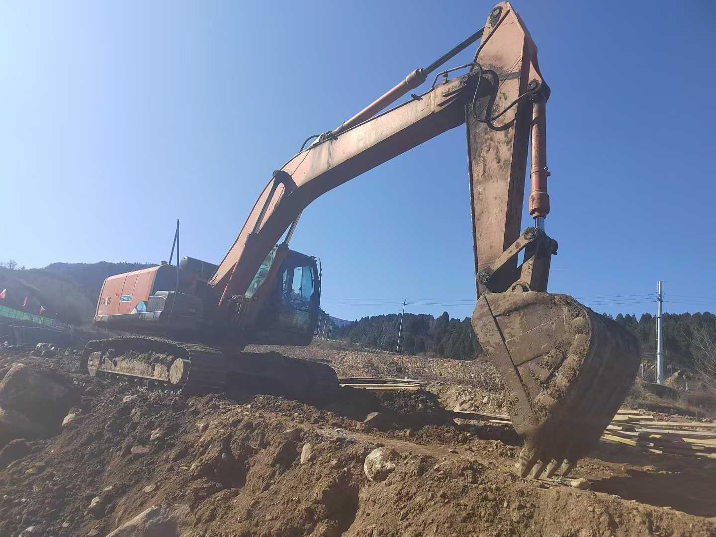 Used Hitachi ZX240-5A Excavator 2018 Model