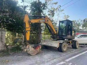 Buy Sany SY65W Used Excavator Used Sany SY65W Excavator 2024 Model