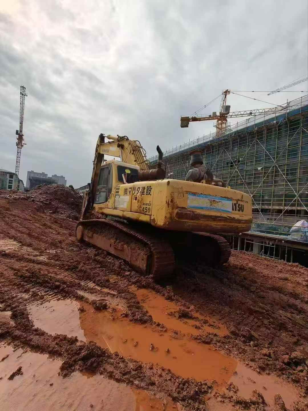 Used Komatsu PC450-6 Excavator 2016 Model