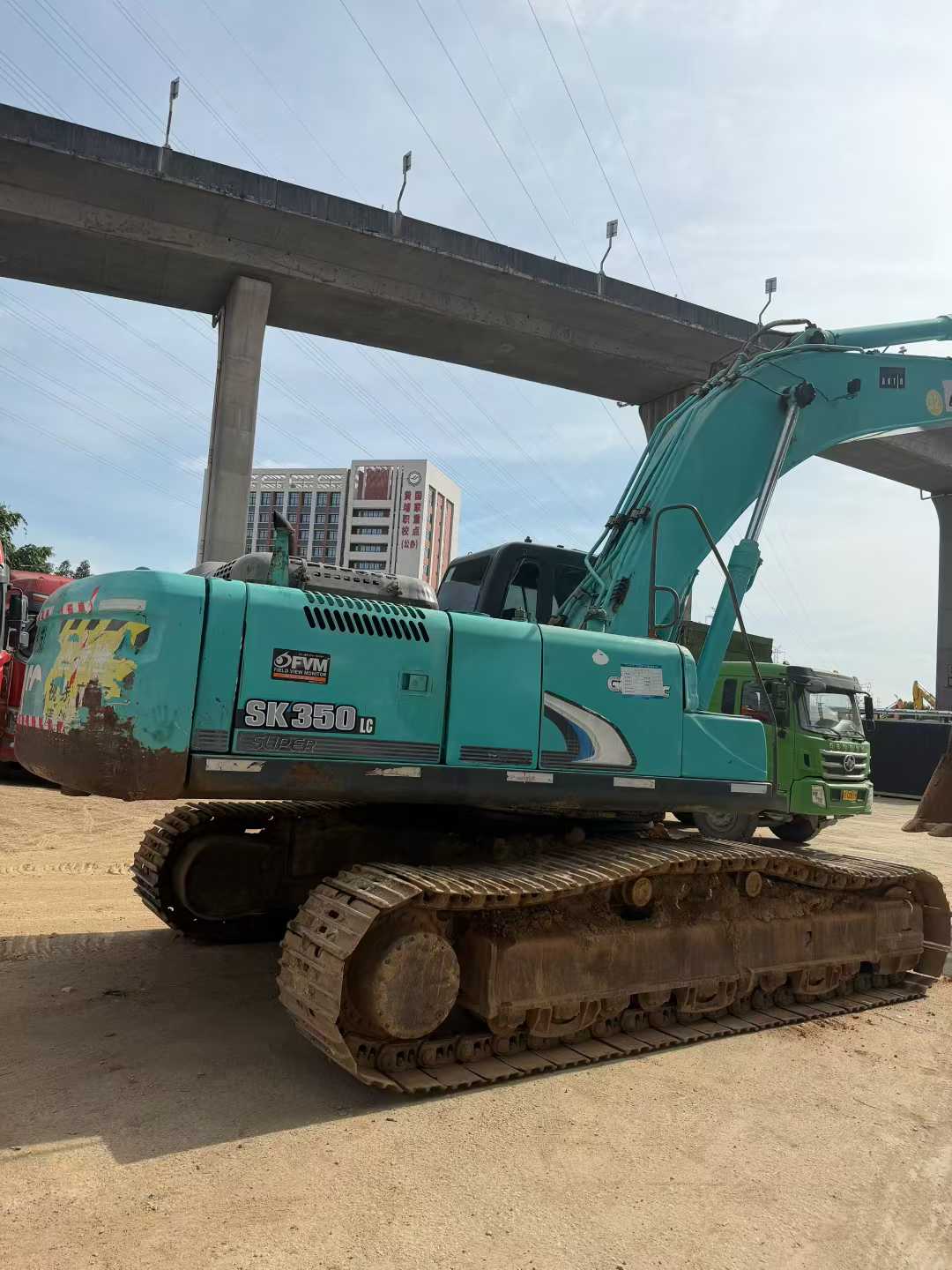 Used Kobelco SK350LC8 Excavator 2016 Model