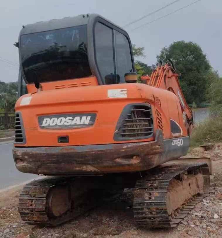 Used Doosan DX55W Excavator 2017 Model