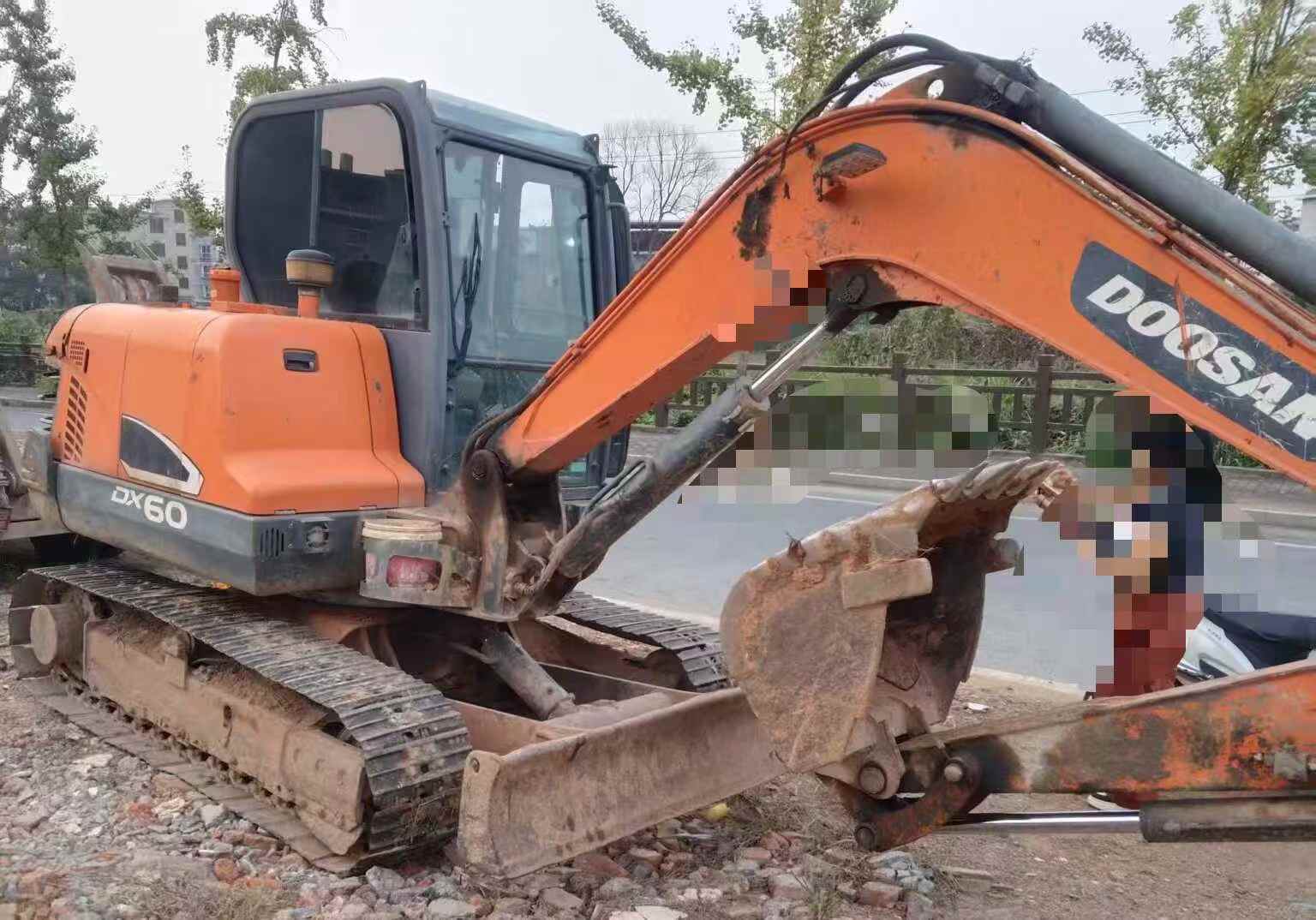 Used Doosan DX55W Excavator 2017 Model / 2