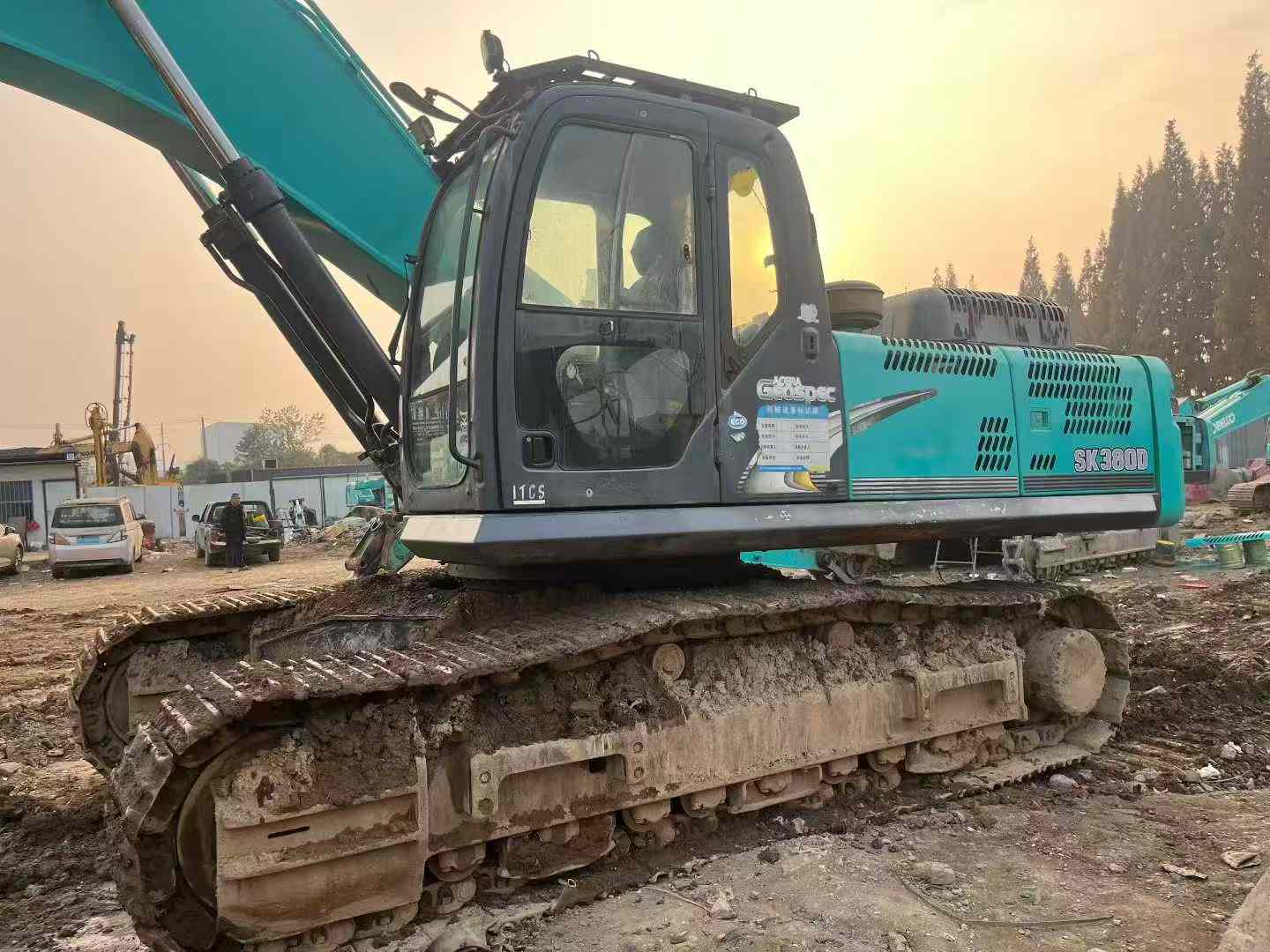 Used Kobelco SK380D Excavator 2014 Model