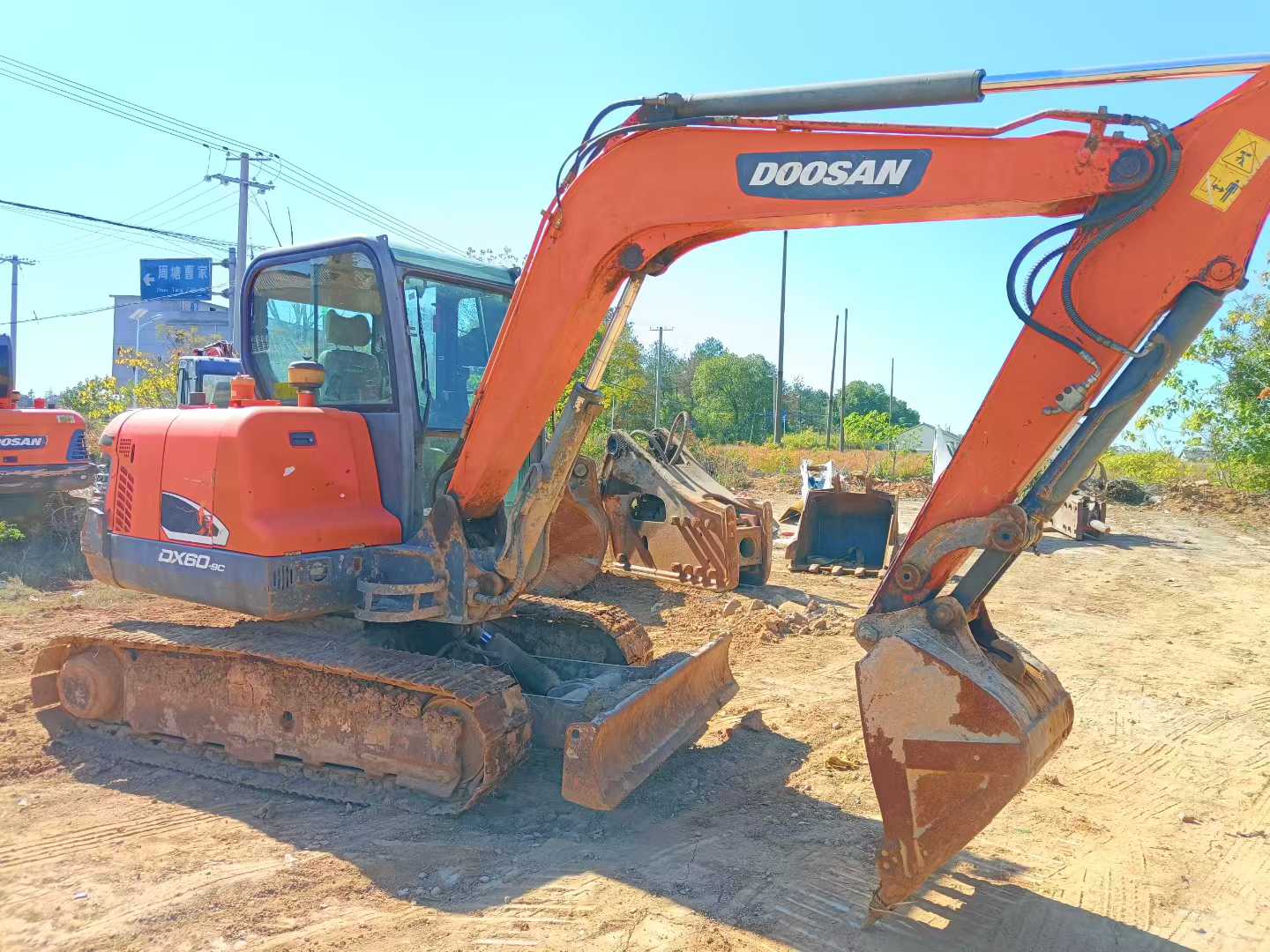 Used Doosan DH55 Excavator 2019 Model / 3