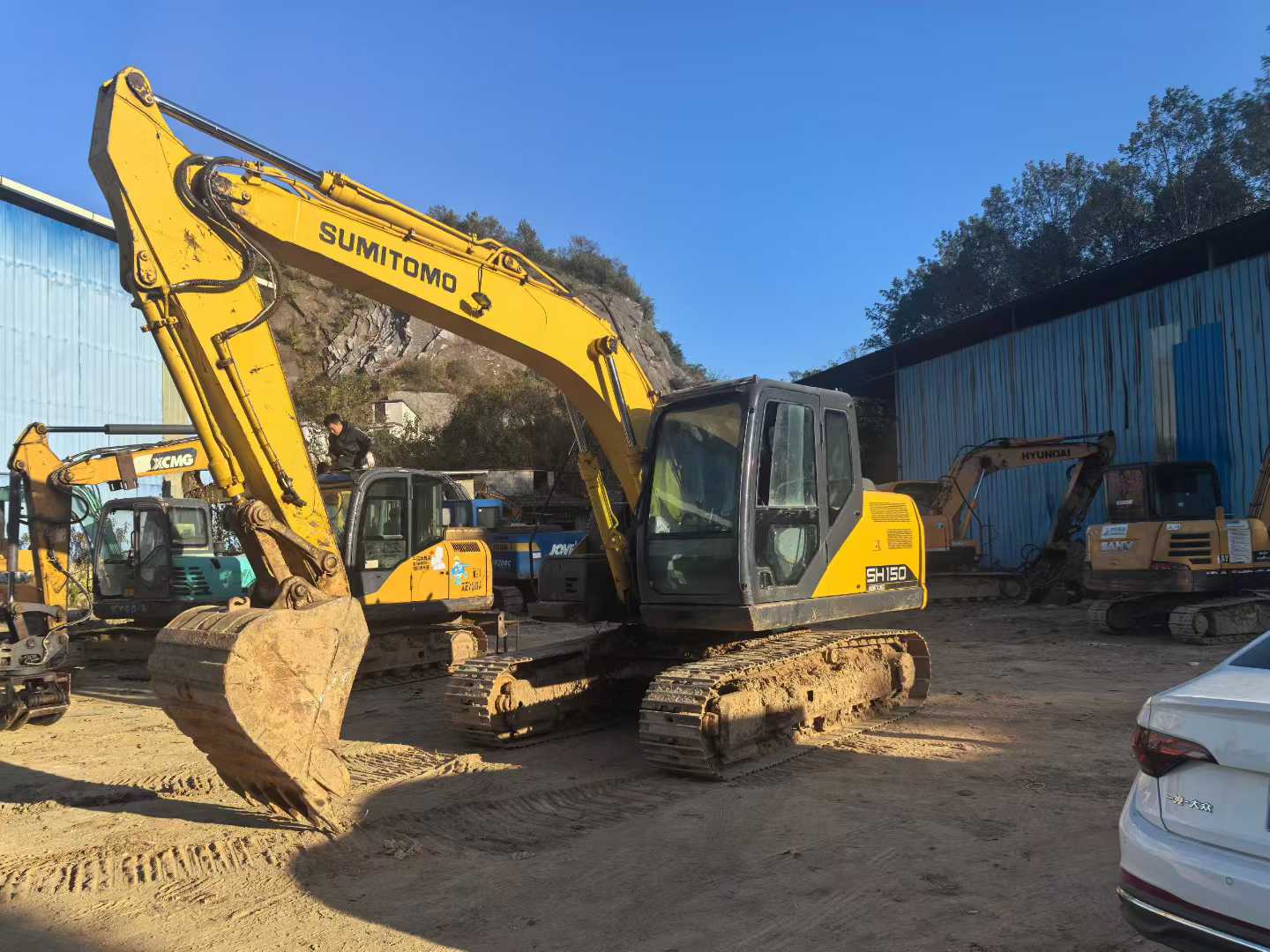 Used Sumitomo SH130-3 Excavator 2016 Model