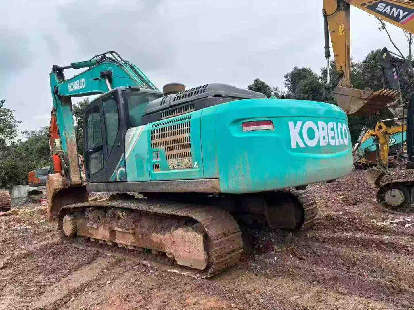 Used Kobelco SK350LC SuperX Excavator 2018 Model / 5
