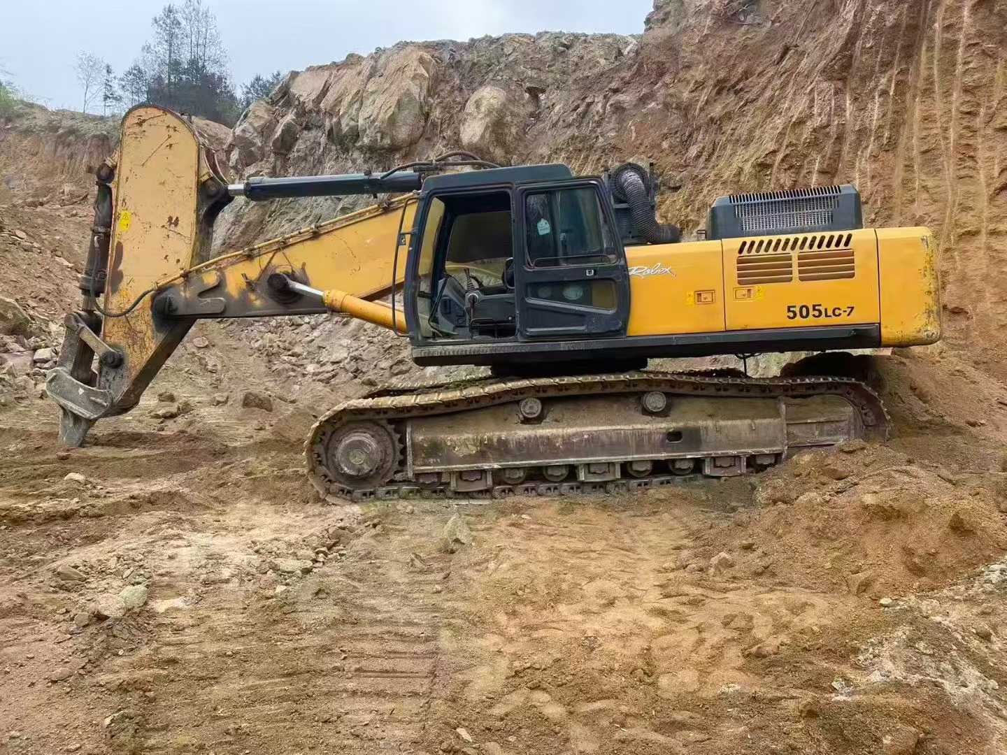 Used Hyundai R505LVS Excavator 2016 Model