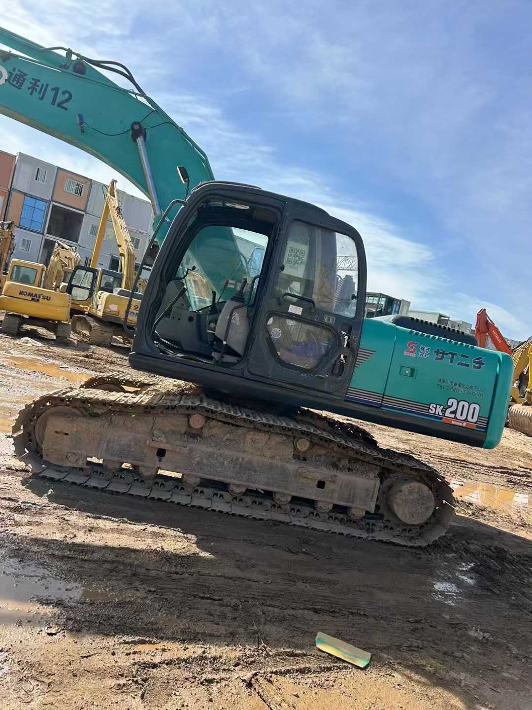 Used Kobelco SK200-6E Excavator 2016 Model / 5