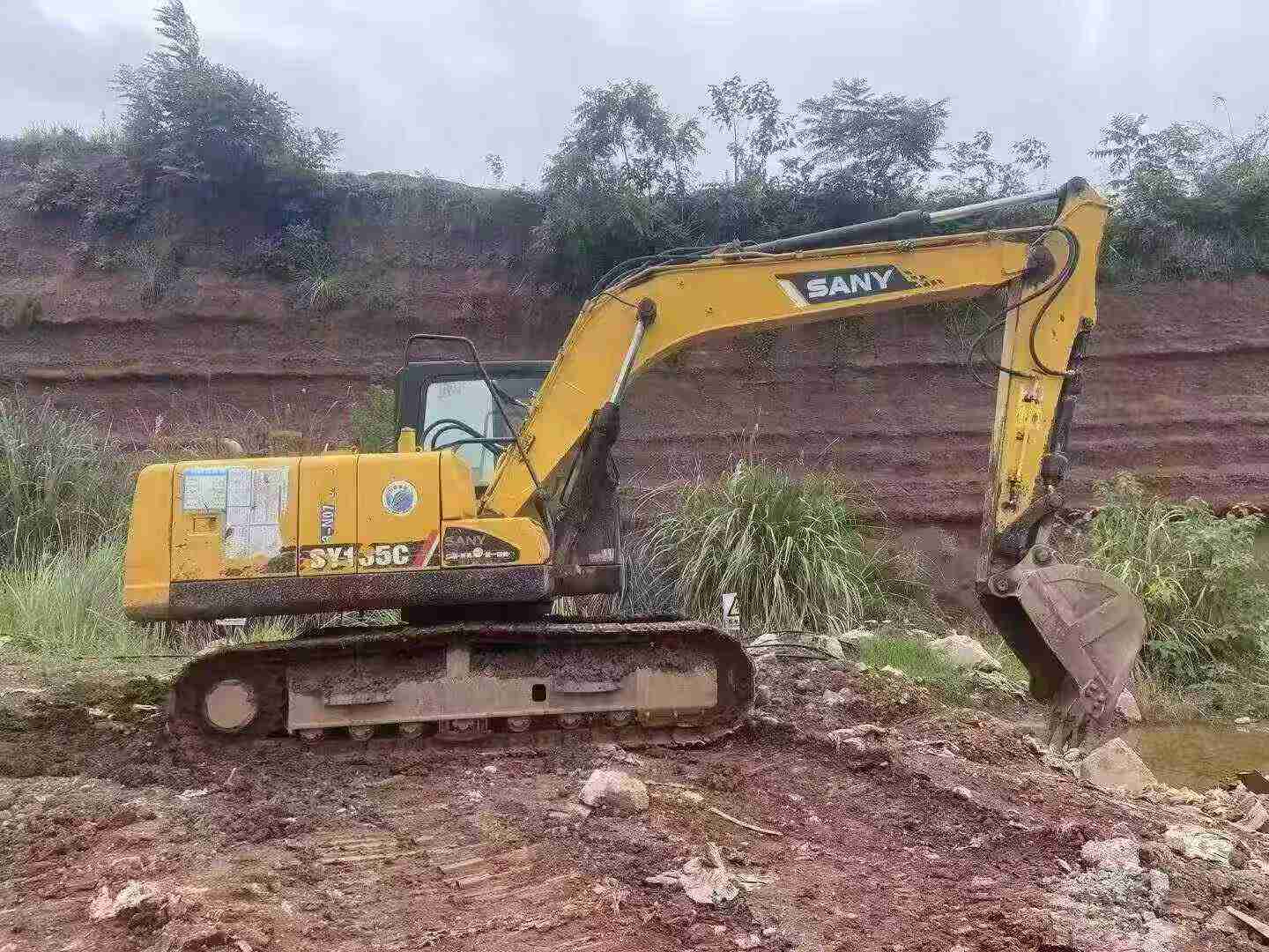 Used Sany SY135 Excavator 2016 Model