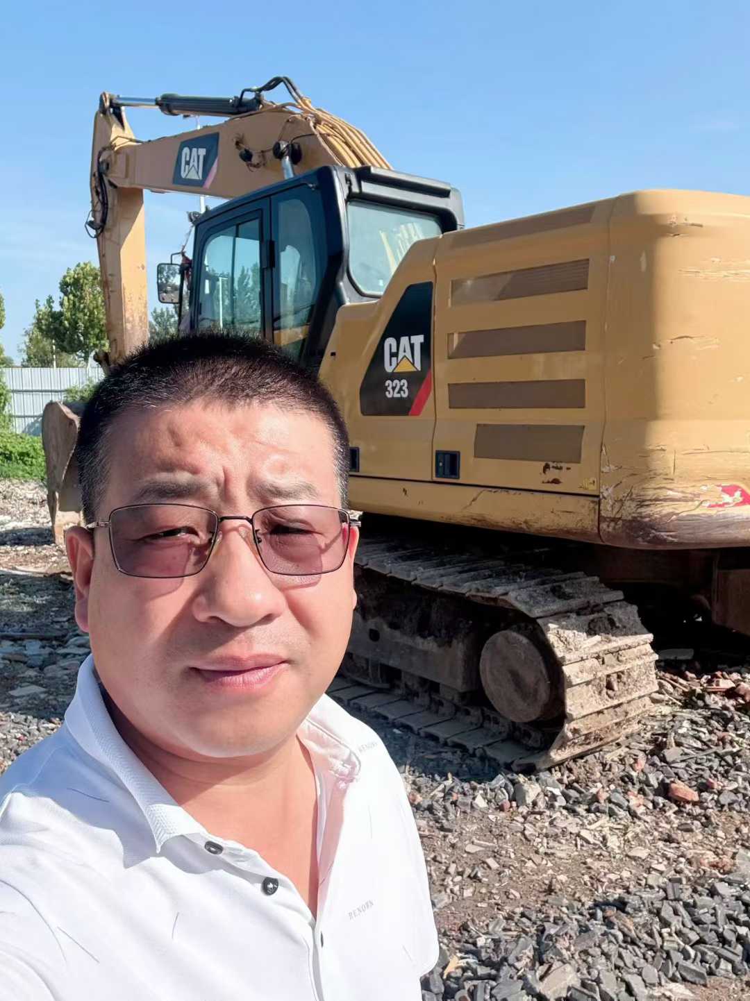 Used Caterpillar 323 Excavator 2018 Model / 2