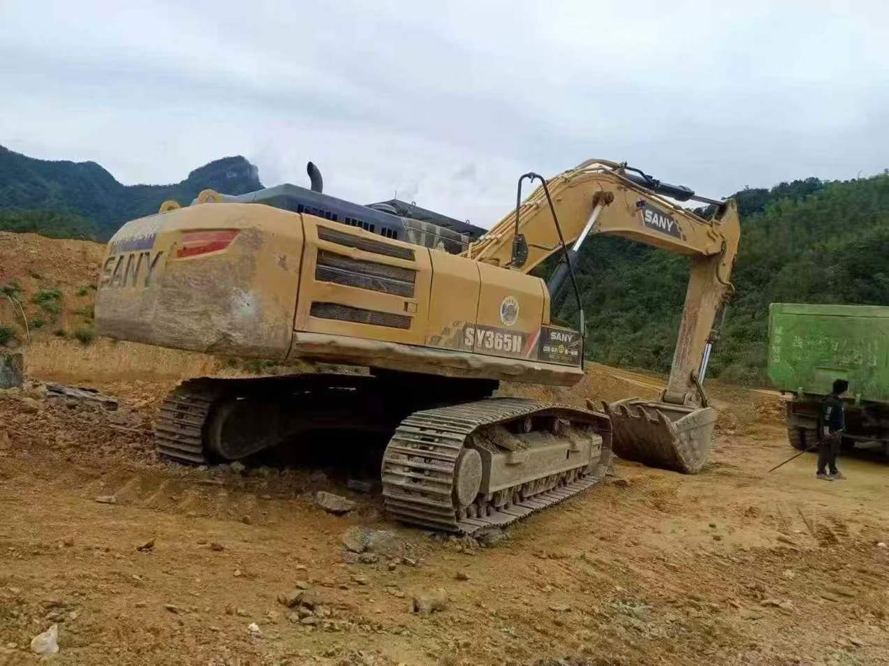 Used Sany SY365BH Excavator 2018 Model