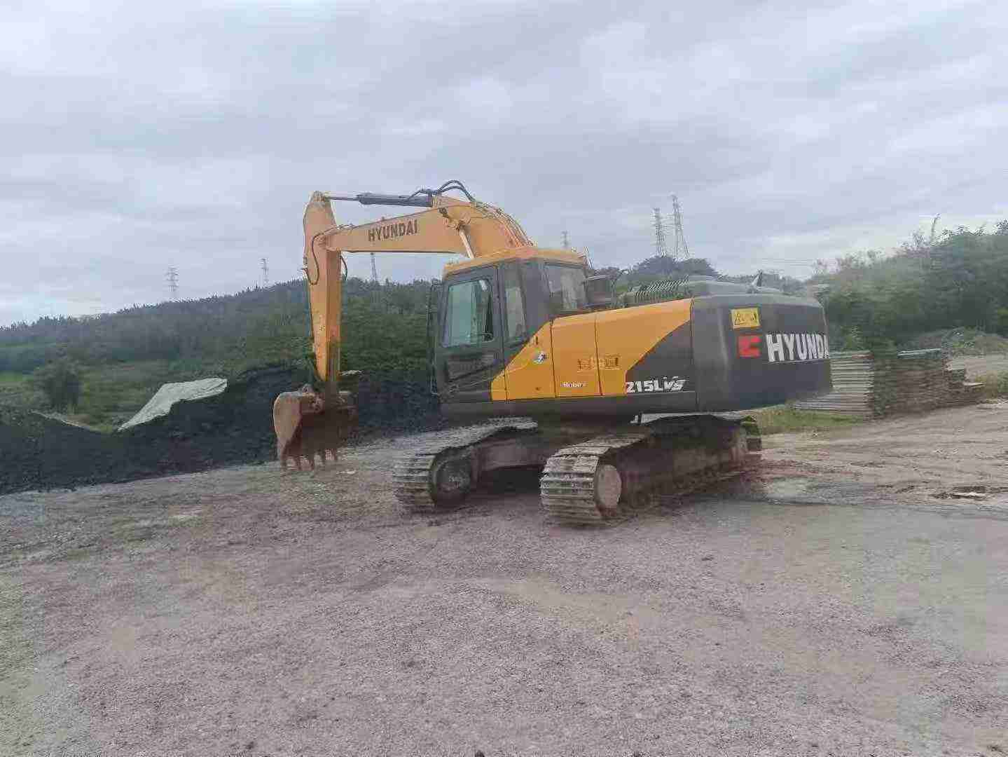 Used Hyundai R215VS Excavator 2018 Model