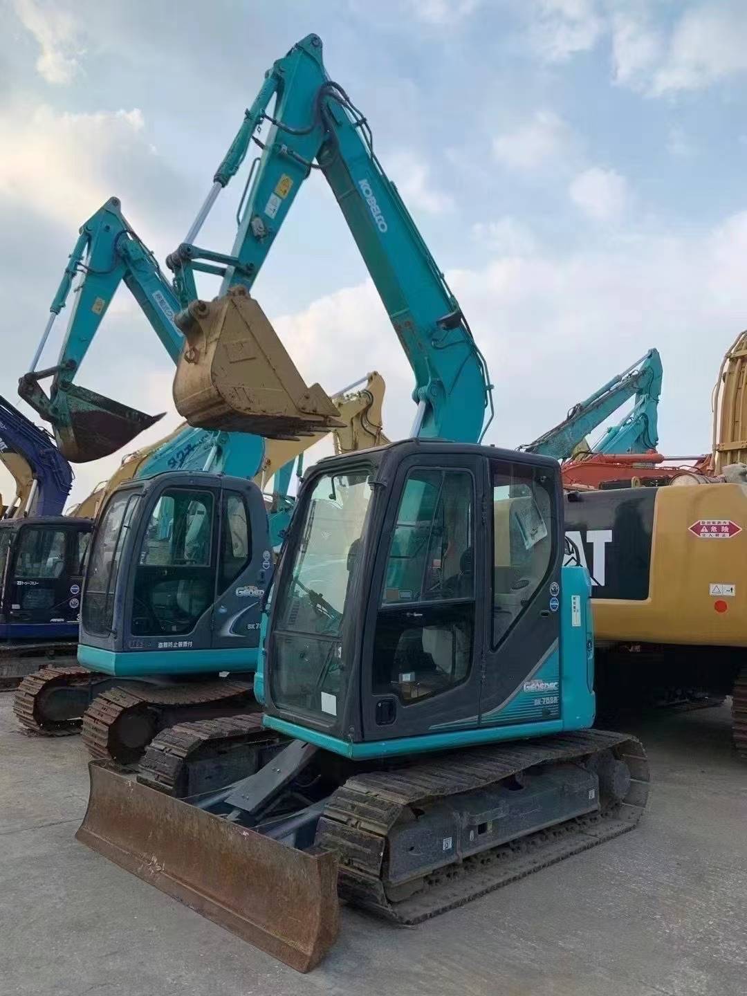 Used Kobelco SK75 Excavator 2017 Model