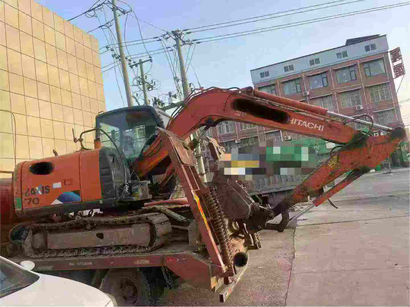 Used Hitachi ZX60-5A Excavator 2017 Model