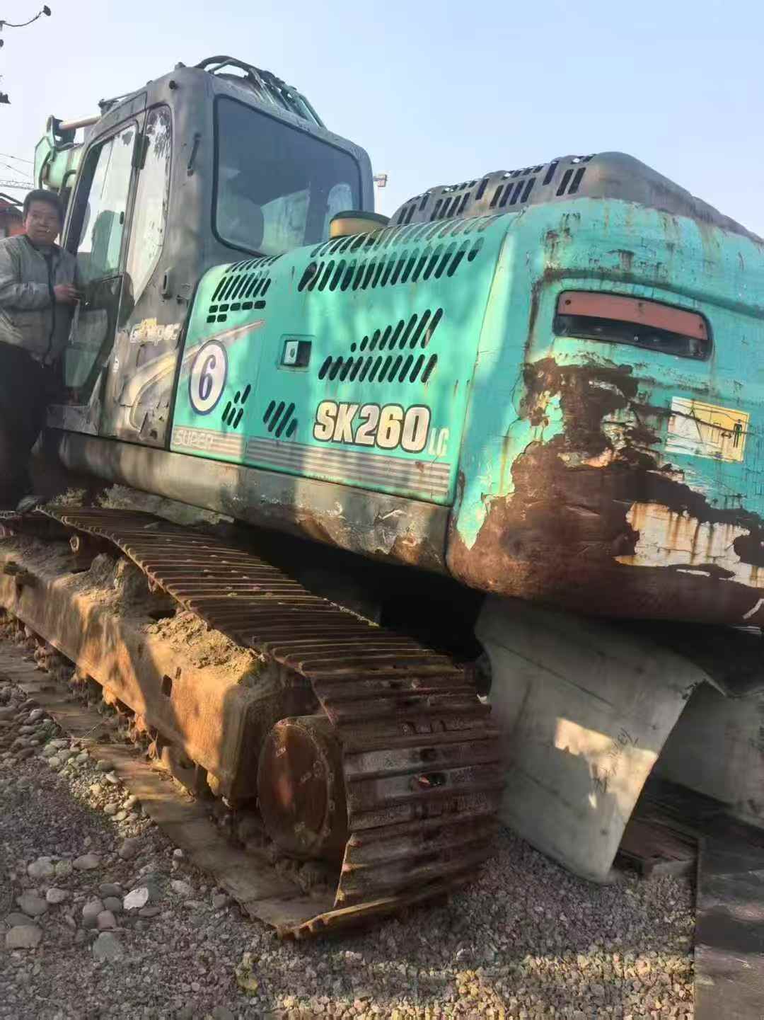 Used Kobelco SK60 Excavator 2011 Model