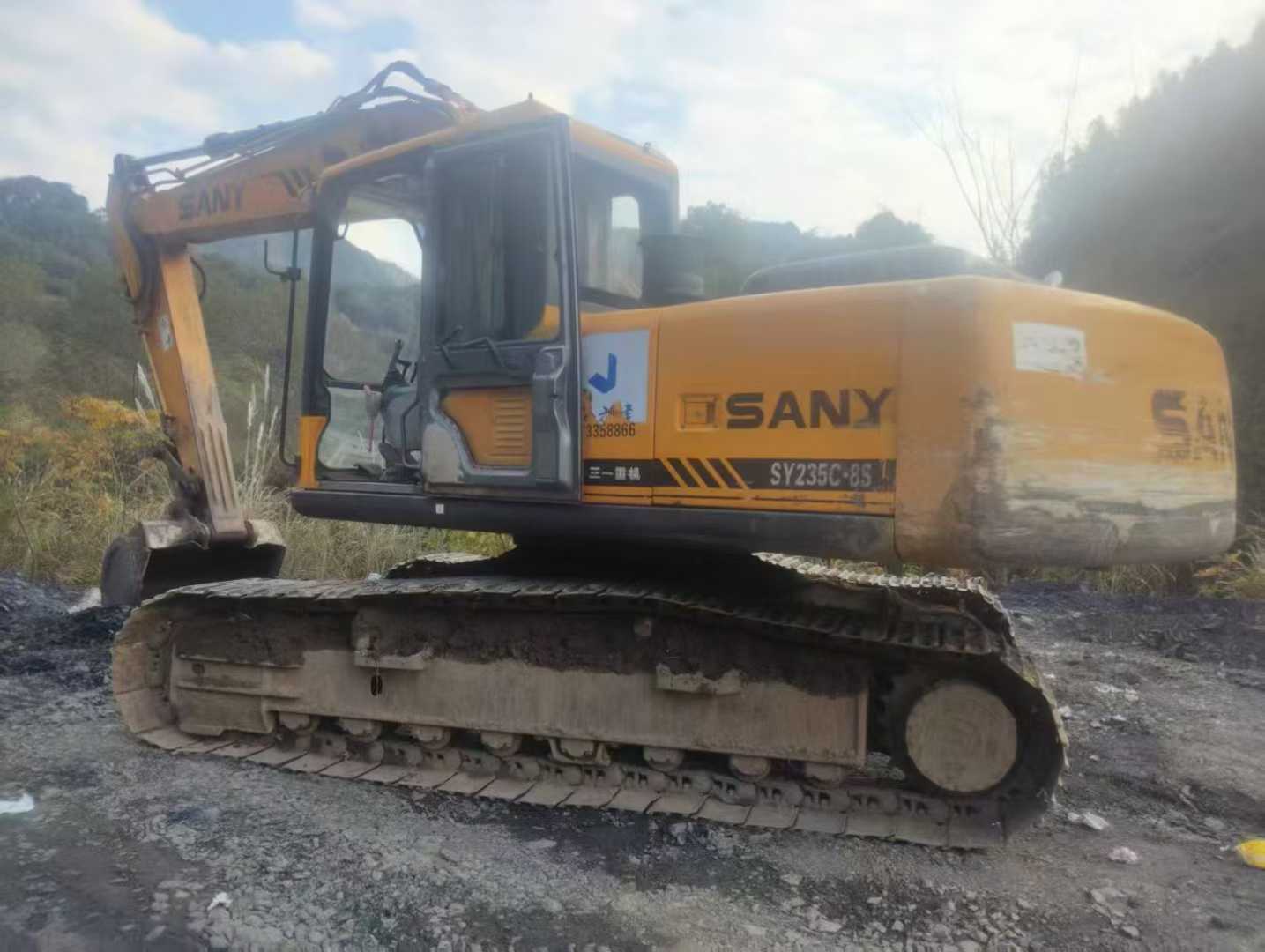 Used Sany SY215ACE Excavator 2016 Model