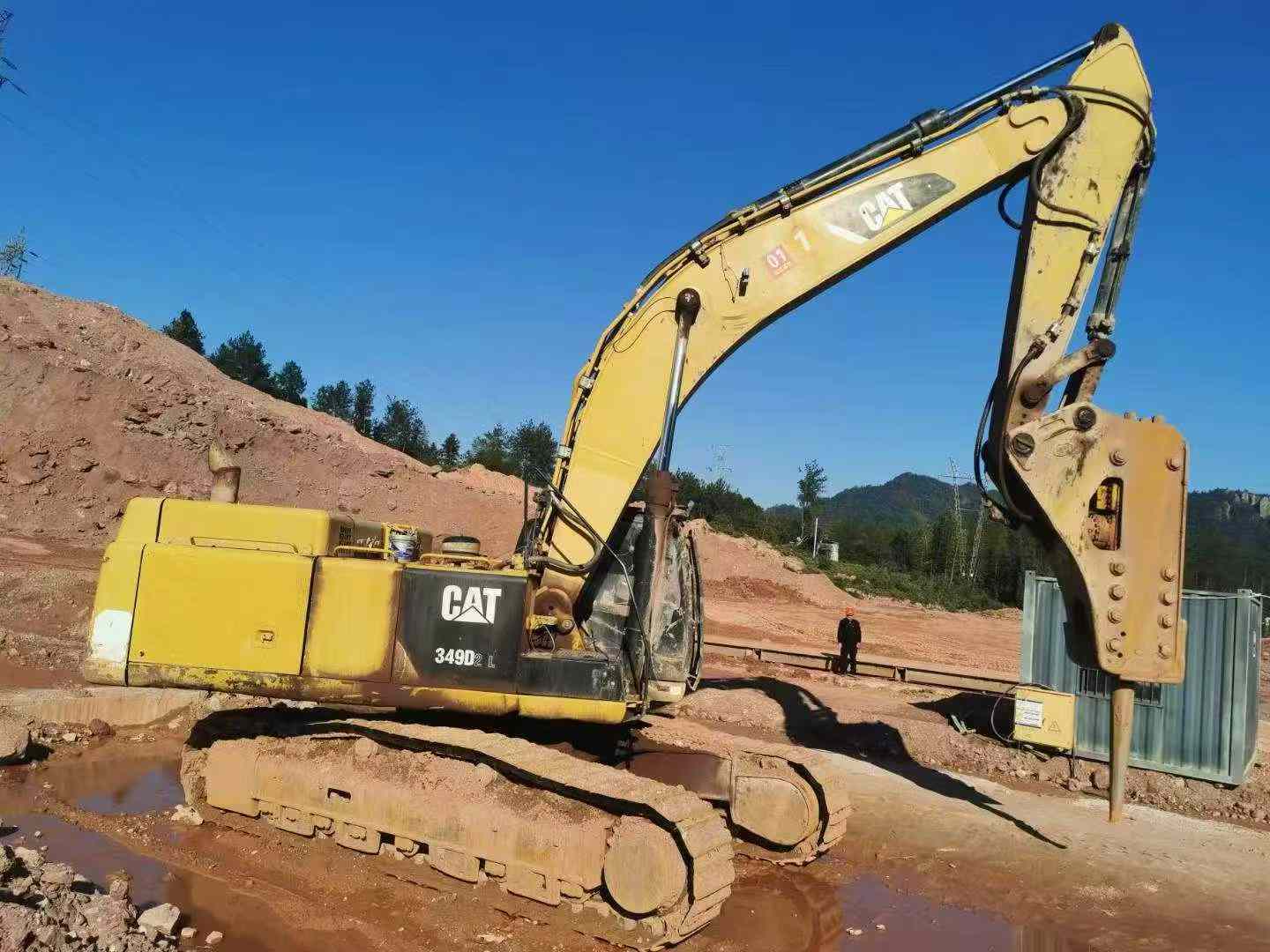 Used Caterpillar CT195 Excavator 2017 Model