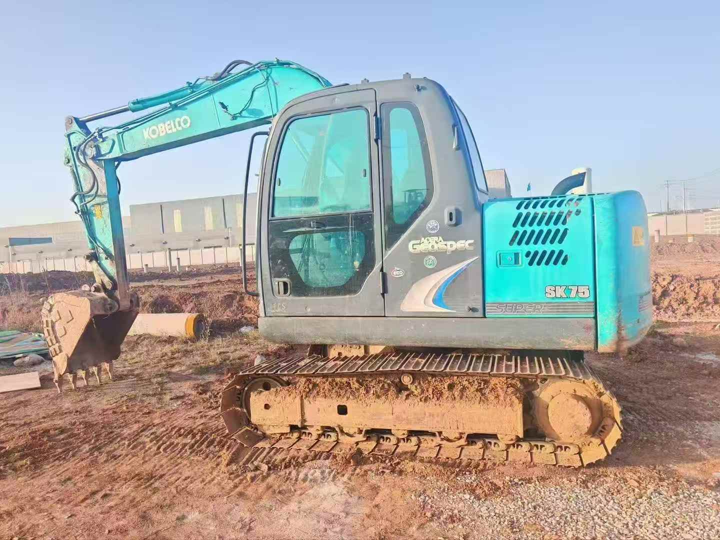 Used Kobelco SK75 Excavator 2017 Model