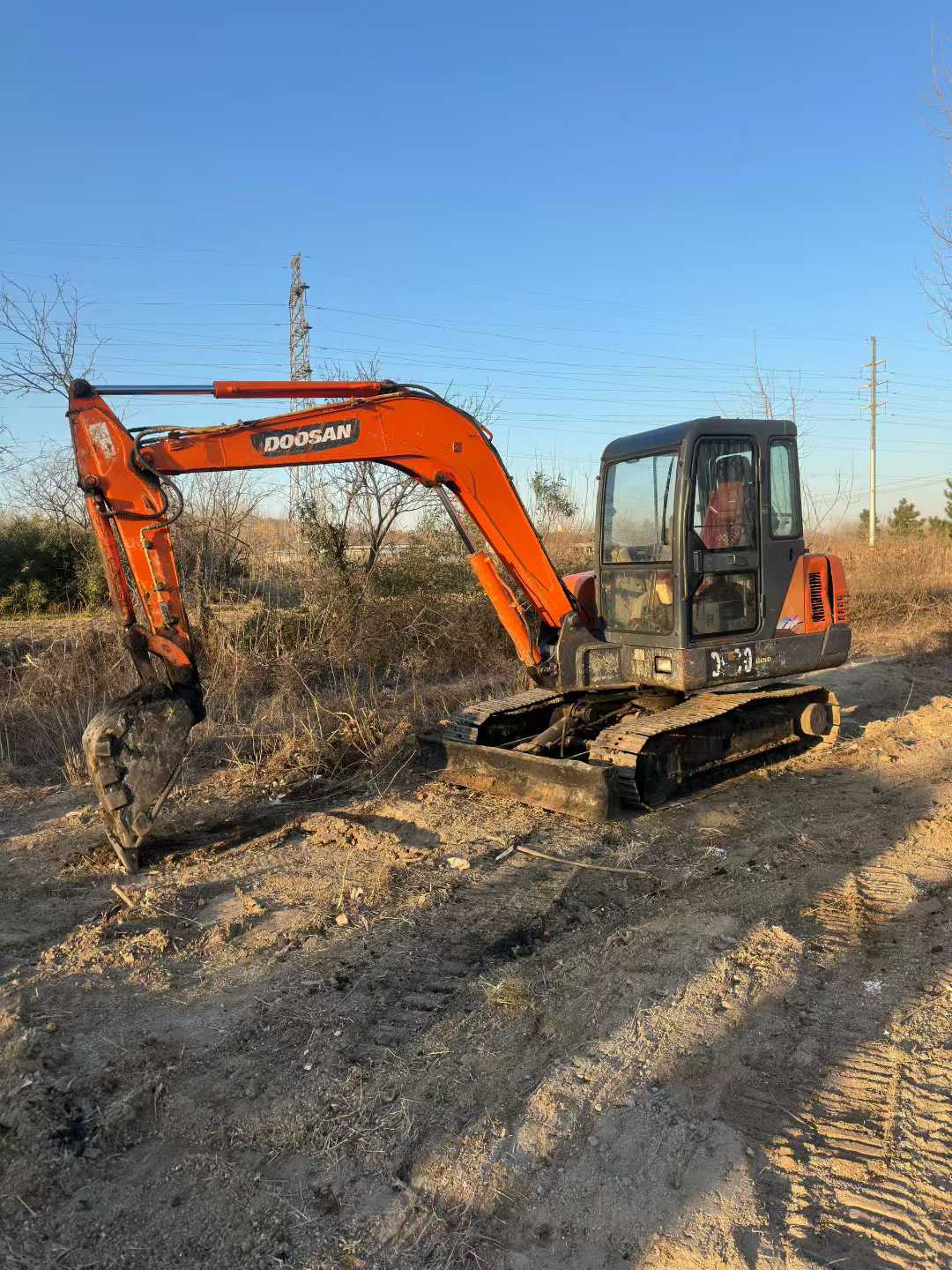 Used Doosan DH55 Excavator 2013 Model