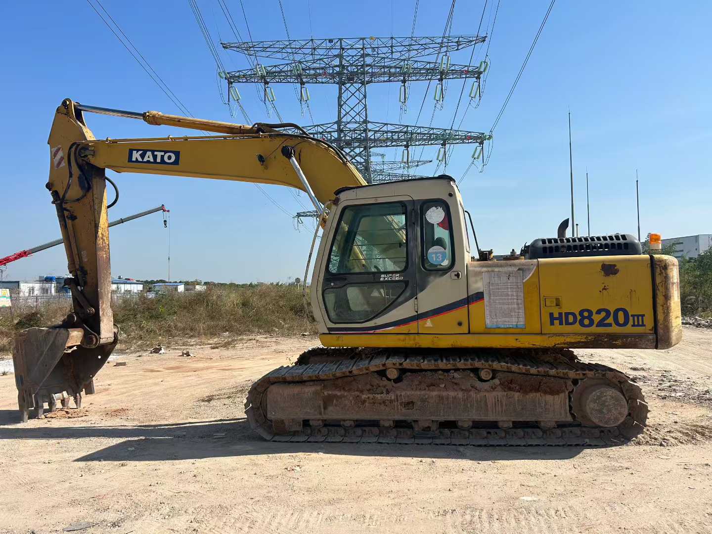 Used Kato HD820 Excavator 2016 Model