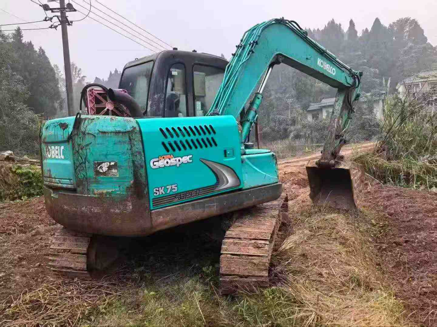 Used Kobelco SK75 Excavator 2016 Model
